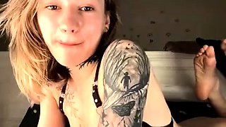 Beautiful Sonya having a horny solo toy masturbation