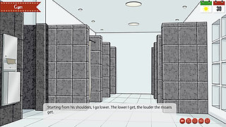 Eaten Dante's Ass So Badly & Anal Fingering His Pink Butthole in Hostel Shower