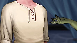 Big Boobs Giant Orc Woman Dirty Outdoor Sex and Pussy Creampie - Cartoon Animated Porn Game - What a Legend! - Part 25