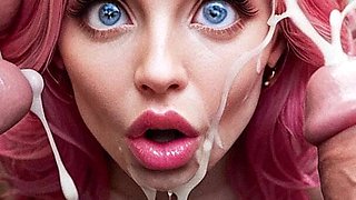 Hot Sex Ella and Alex in Puddle of Mud, Anal Creampie, Curvy Woman Sucking Big Dick, Gangbang in the Puddle of Mud