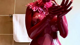 Great Big Boobs On Masturbating Redhead