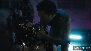 Sexy Fit Babes In Latex Outfits - Joanna Angel & Evelyn Clair - Share Small Hands's BWC In Hot 3-some