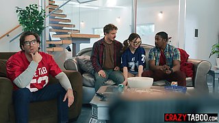 Leana Lovings taking care of her friends