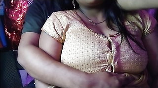 Hot desi sexy big boobs wife and village boyfriend romance in the secret room.