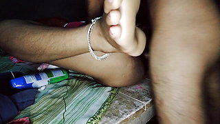 StepUncle's stepson fucked Bhabhi at night