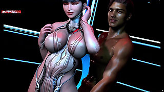 3D Angel with Demonic Curves- 3D Animation Hentai