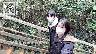 Cute college girl My_Chocolate stars in a hentai flick on an abandoned island with big melons