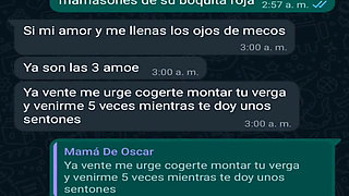 With My Friend Oscar's Boss, Mrs. Mary, She Gives Me Some Blowjobs and I Record Her Ass