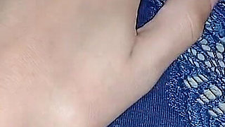 My Girlfriend and I Are Masturbating Recklessly Under the Covers Next to Our Stepmom