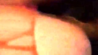 Hairy Girl Fucks Her Monster Dildo