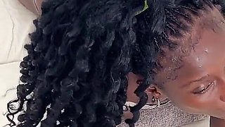 Insanely Hot Ebony Pornstar Sarah Fucks Her Boyfriend (behind the Scenes)