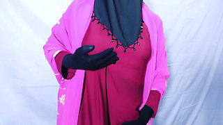 Hijabi woman fucking hard by her step brother