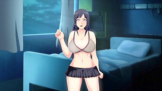 Hinata's wild day with Sarada uncensored milf training by LoveSkySan69