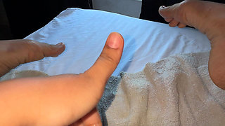 My Neighbor Walks by and Sees Me Through the Window, He Always Pretends Not to Notice and Stares at My Pussy.