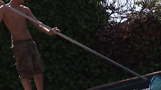 Perfect Tits College Babe with Tight Pussy Sucks My Huge Cock