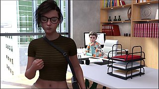 Milf lecturer Mrs. Gillsberg takes charge of petite Asura