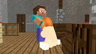 Fabulous manga porn animation featuring Minecraft Jenny and Xhatihentai