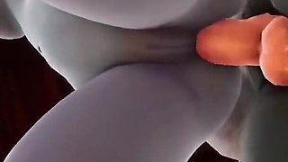 Elf Fucks Night Elf with a Blindfold in the Kitchen - Warcraft Porn Parody