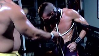 Jock Bryce Pierce tantalizes Luca Ciccone by toying and pinning his puffies