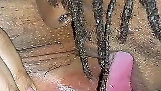 WildEnglishBBW BBC Nata4sex licking my pussy rubbing his dick on my clit