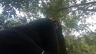 Fucking my sexy latina neighbor in the jungle, blowjob and sweet pussy fuck fantasy