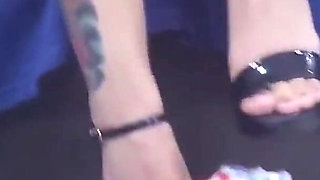Slutty Bitch Showing off