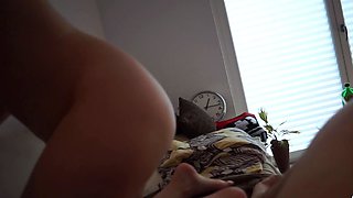 POV Handjob Blowjob cumshot compilation