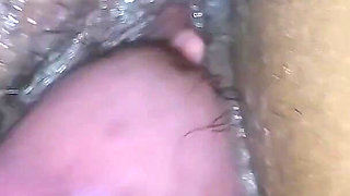 This MILF Has a Beautiful Pink Pussy Full of Sperm, Releasing Vaginal Farts.