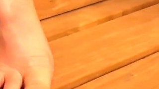 Two hot Russian lesbian licking and fingering each other