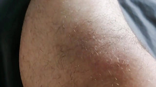 All Natural Leg Tease Hairy and Sensual