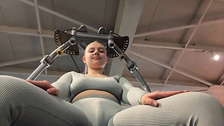 Masturbate in the gym so hard in public