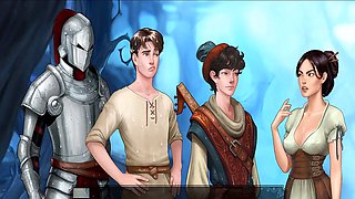 Cartoon vet gets a happy ending in this animated fap session