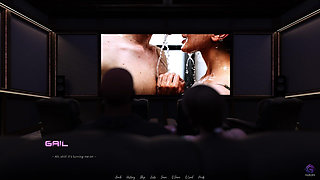 Horny Thick Wife Cheats on Her Husband with BBC landlord - 3D Hentai Game - the office