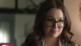 GirlGirlXXX - Big Tit MILF Finds A Fresh Curious Barista To Play With (Leana Lovings & Taylor Vixxen