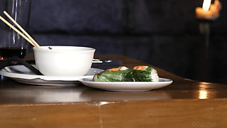 Devils Film - Gorgeous Aubree Ice Gets Her Wet Pussy and Throat Pounded by a Big Cock