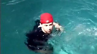 Swimming Pool Milf Fucking...cum In Mouth - Johnny Thrust