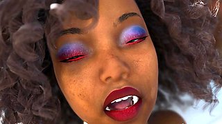 Hot beauty Fatima gets fucked deep in tropical VR paradise