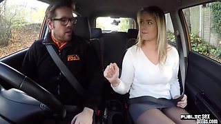 Real Babe Fucking Teacher In Car Before Guy