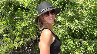 Wife Does Huge Public Double Cum Swallow at Beach After Husband Watches Her Fuck Friend  CIM