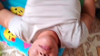 Colombian Girlfriend Deep Throats Big Cock & Swallows Huge Cumshot