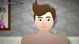 Bigtitted blonde pussytoying herself