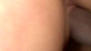 Tiny asian bitch fucked hard with huge black dude