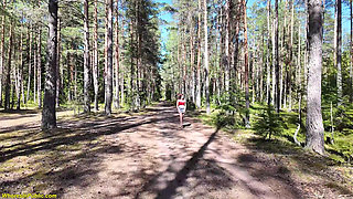 Teen Gets Fucked in the Ass by a Forester