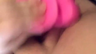 Succubitch Plays with Her Pussy Till She Squirts