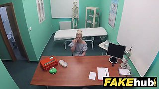 Faux clinic horny therapist gets to nail a newly trimmed petite teen cunny