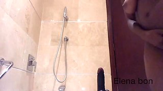 Old but Gold Bathroom Dildo Riding Edition