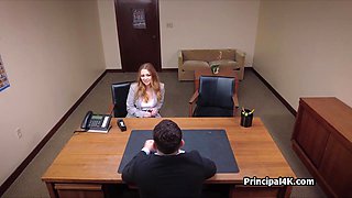 Calling home while getting screwed by the principal