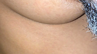 Filling my pregnant whore's belly with piss.