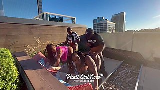 Lewd black BBWs emotional adult video