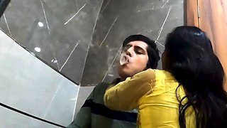 Smoking milf Bhabhi ji makes falling in love enjoyable -